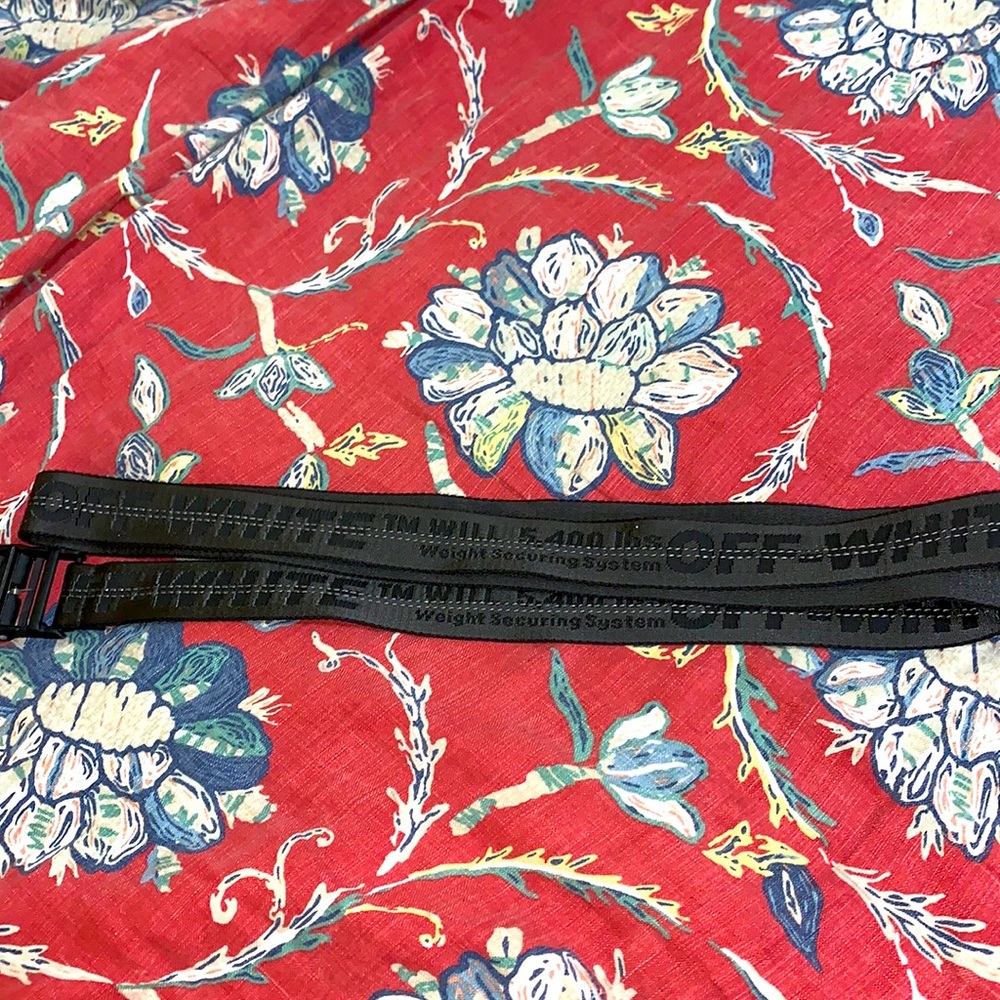 Off White Industrial Belt Circa 2019 collection